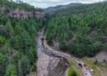 Familias recorren paisajes de la sierra en cabalgata Guachochi–Tónachi