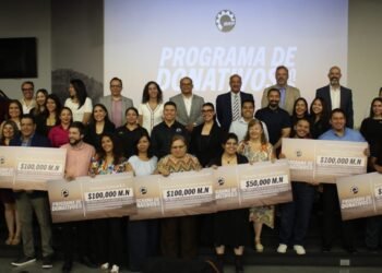 Destacan alianza educativa en novena entrega de donativos de BRP