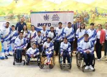 Presenta Municipio delegación capitalina rumbo a la paraolimpiada nacional en Jalisco
