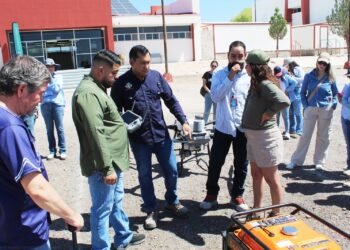 Fortalece UT Camargo la formación docente con capacitación en drones agrícolas