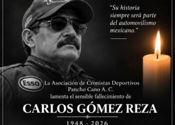 Despiden al piloto Charly Gómez Reza, leyenda del automovilismo en Chihuahua, descanse en paz