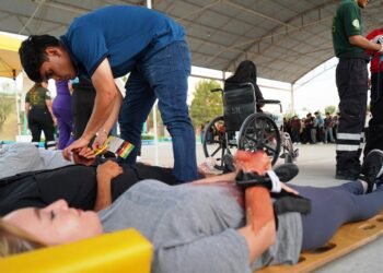 Ponen a prueba estudiantes de la UTCJ sus conocimientos durante simulacro nacional