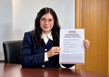 Diputada Jael Argüelles se registra por el Distrito 03 Federal de Morena en Juárez