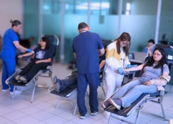 Realiza UTCH Sur segunda campaña de donación de sangre en colaboración con el CETS