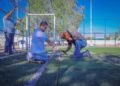 Intervino Municipio en mantenimiento de 20 espacios deportivos durante septiembre