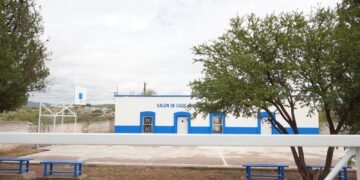 Rehabilita Municipio cancha deportiva en la comunidad rural de El Chuvíscar