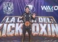 Estudiante de la UACH Luis Emilio González se corona campeón nacional de kickboxing