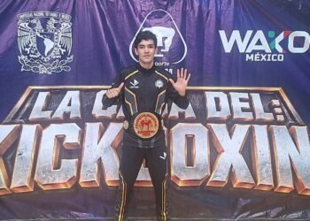 Estudiante de la UACH se corona campeón nacional de kickboxing