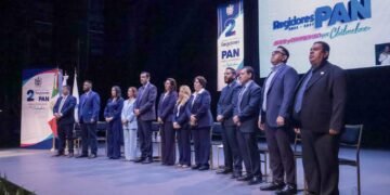Regidores del PAN presentaron segundo informe de actividades en el teatro de la ciudad