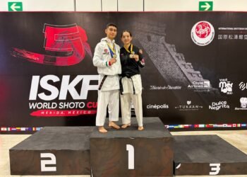 Dojo Onazaki destaca en la copa del mundo de shotokan en Mérida