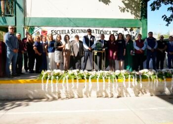 Celebra secundaria técnica número 75 de Juárez 30 años de trayectoria y consolidación